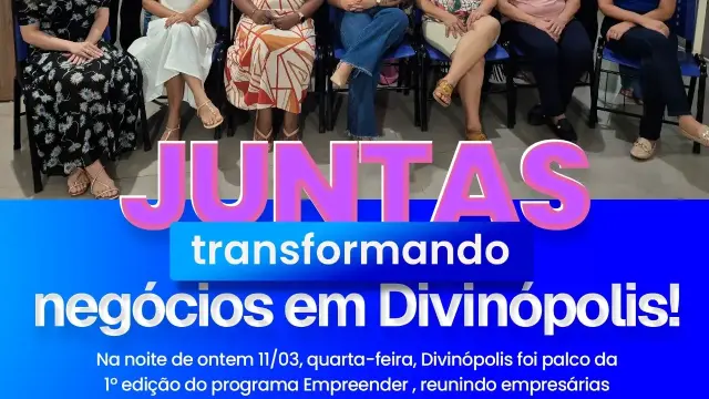 1ª Edição do Programa Empreender em Divinópolis-TO
