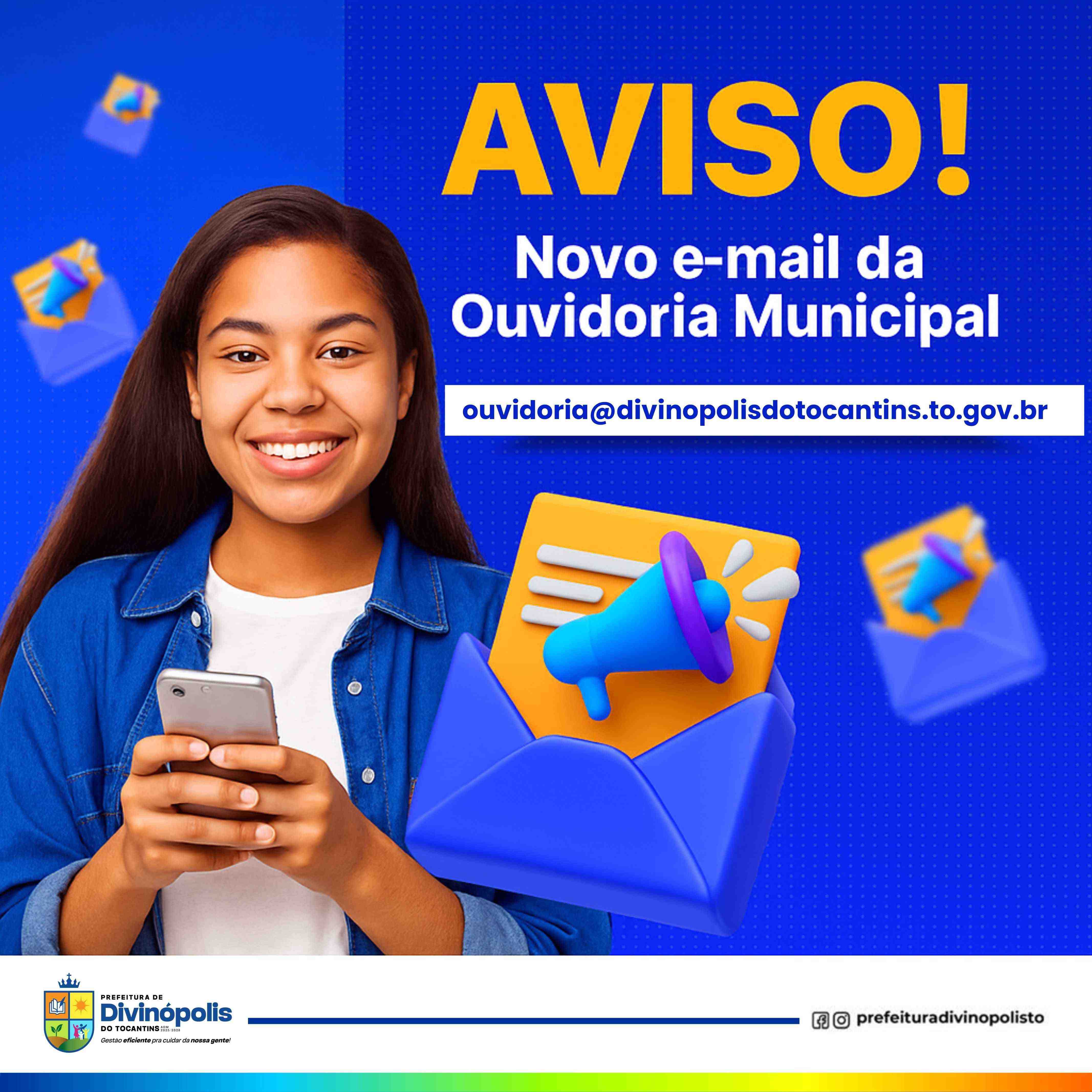 Novo E-mail Ouvidoria